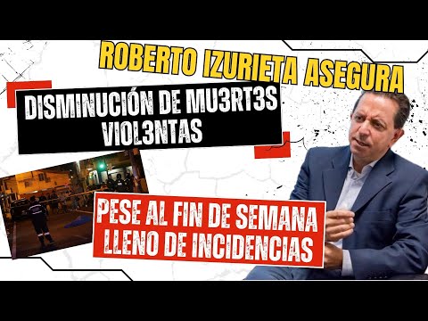 Secretario de Comunicación Roberto Izurieta dice: Mu3rt3s violentas han disminuido