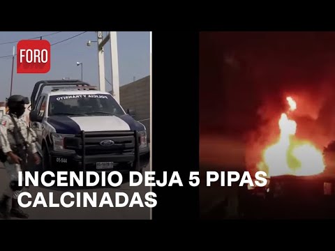 Incendio de pipas de gas LP en Tlahuelilpan, Hidalgo - Expreso de la Mañana