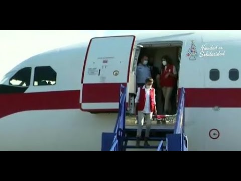 Reina de España llega a Honduras tras el paso de ETA e IOTA