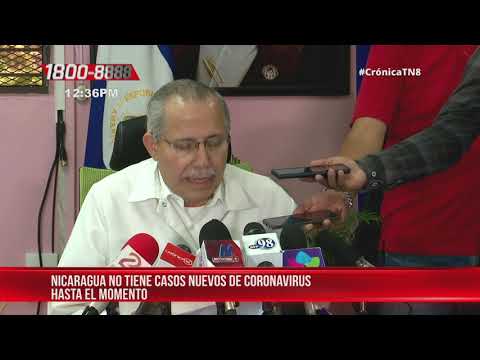 Nicaragua no tiene nuevos casos positivos de coronavirus hasta el momento