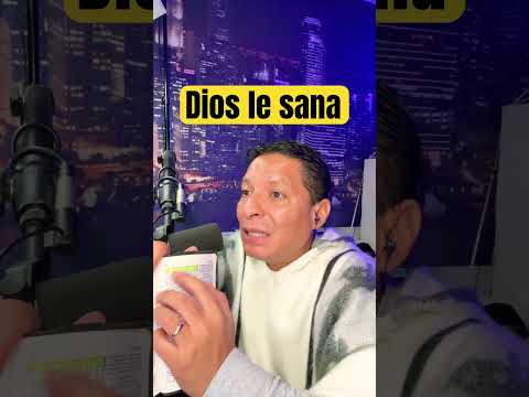 Dios le sana