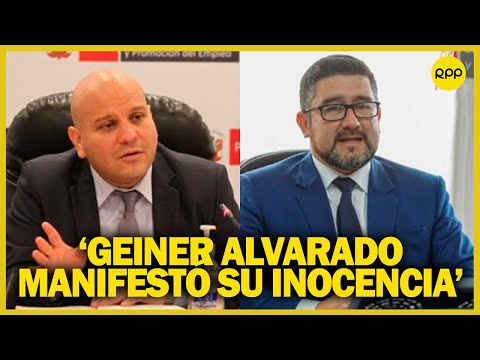 Alejandro Salas: Geiner Alvarado nos ha manifestado su absoluta inocencia