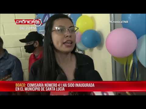 Relanzan Comisaría de la Mujer en Santa Lucía, Boaco – Nicaragua