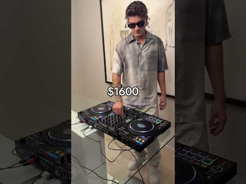 Dj controller test but it gets increasingly expensive #dj #music #jameshype #pioneer #dj