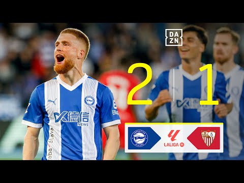 Deportivo Alavés vs Sevilla FC (2-1) | Resumen y goles | Highlights LALIGA EA SPORTS