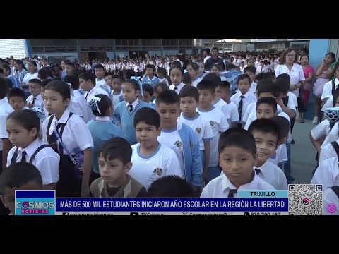 Trujillo: más de 500 mil estudiantes iniciaron año escolar en la región La Libertad