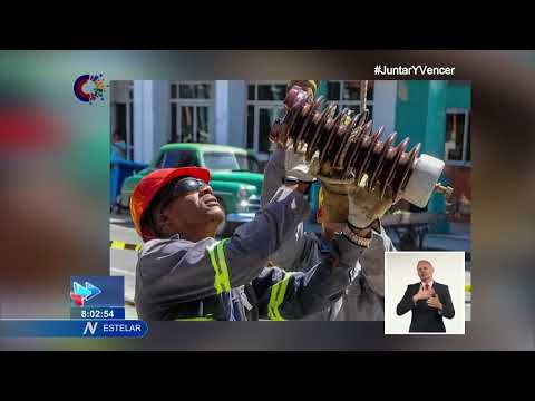 Envió presidente de Cuba mensaje de felicitación a trabajadores eléctricos en su día