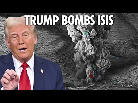 Trump releases ‘unclassified’ footage of deadly US airstrikes blitzing ISIS terrorists