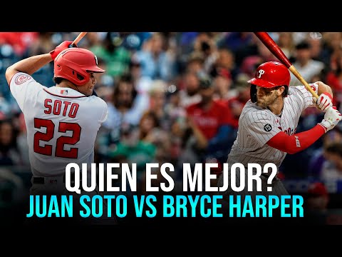 JUAN SOTO VS BRYCE  HARPER HIGHLIGHTS /  QUIEN ES EL MEJOR