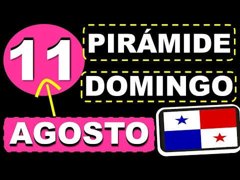 Pirámide de la Suerte Lotería de Panamá Para el Domingo 11 de Agosto 2024 Decenas de Suerte Para Hoy