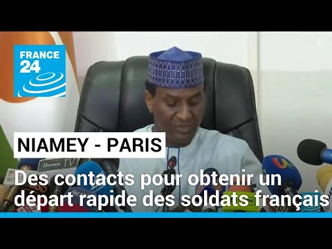 Niamey-Paris : échanges en cours, des contacts pour obtenir un départ rapide des soldats français