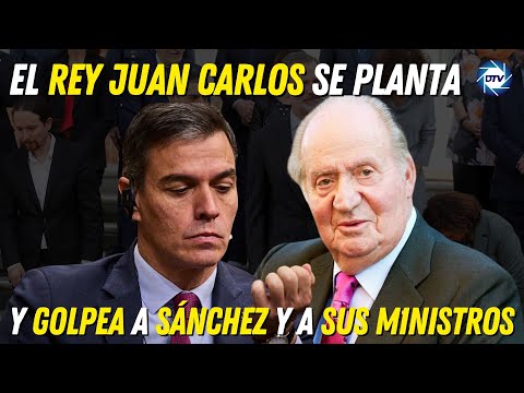 BRUTALJuan Carlos se planta y golpea a Sánchez y a sus ministros y pone en alerta a MONCLOA