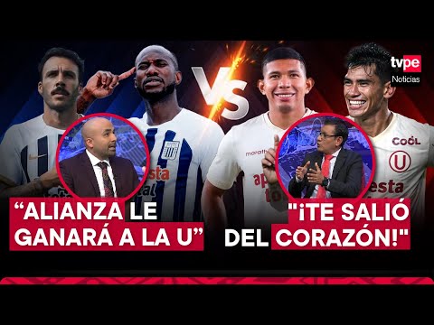 ¡Se armó el debate! Alianza Lima vs. Universitario por la Liga 1 2024: ¿Quién ganará? | Análisis