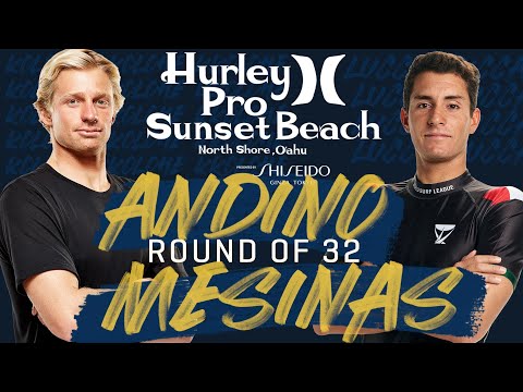 Surfing🌅🌊 Kolohe Andino vs. Lucca Mesinas Hurley Pro Sunset Beach - Round of 32 Heat 2