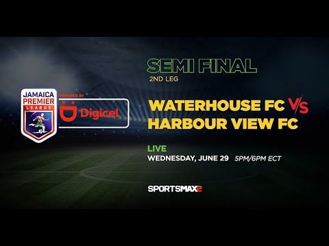 LIVE: Waterhouse FC vs Harbour View FC | Championship Playoffs SF 2nd Leg | SportsMax TV