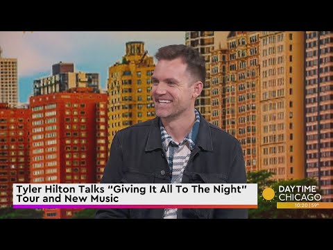 Tyler Hilton Talks “Giving It All To The Night” Tour and New Music
