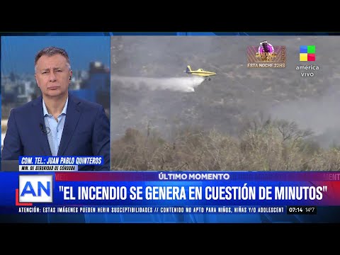 Incendios en Córdoba: Más de 600 bomberos combaten múltiples focos