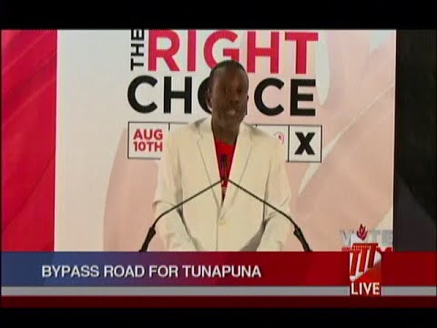 PNM's Forde Promises Bypass Road For Tunapuna