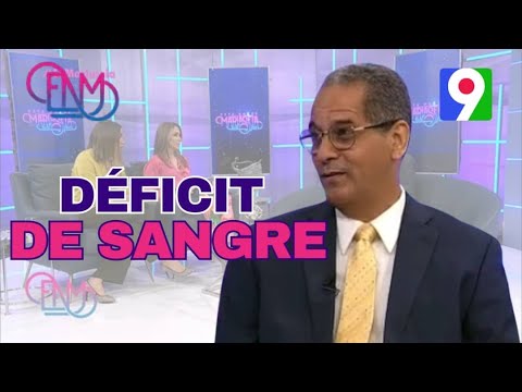 César Matos Moronta nos habla sobre el persistente déficit de sangre en RD | ENM