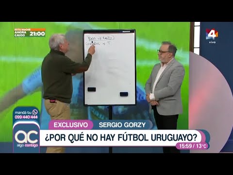 Algo Contigo - ¿Por qué no hay fútbol uruguayo? La palabra de Sergio Gorzy