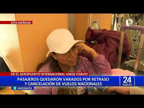 Caos en el Aeropuerto Jorge Chávez: retrasos y cancelaciones dejan a cientos de pasajeros varados