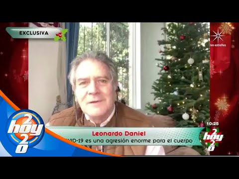 ¡Leonardo Daniel se recupera del COVID y cuenta su experiencia! | Hoy