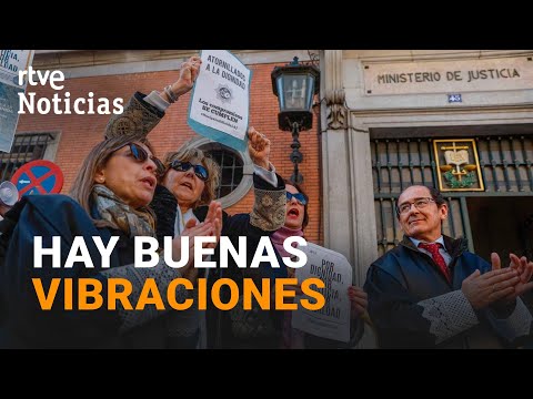 HUELGA JUSTICIA: JUECES y FISCALES confían llegar a un ACUERDO para la SUBIDA SALARIAL | RTVE