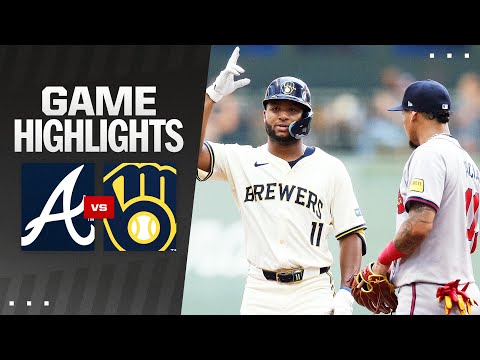 Braves vs. Brewers Game Highlights (7/31/24) | MLB Highlights