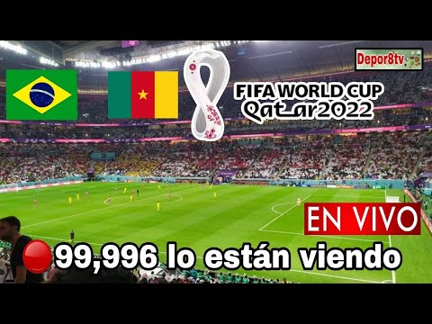 Brasil vs. Camerún en vivo, donde ver, a que hora juega Brasil vs. Camerún Mundial Qatar 2022