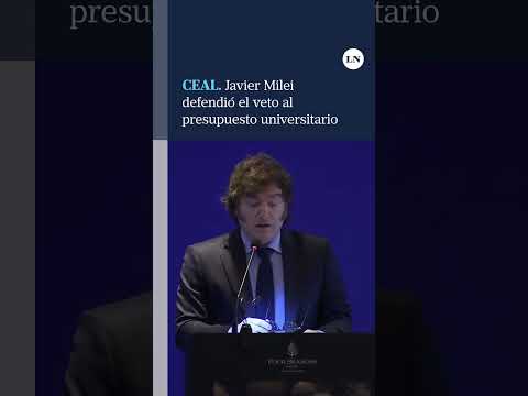 Milei, contra las universidades: “Si estuvieran limpios, qué problema habría en auditarlos”