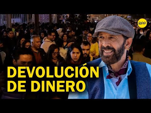 Juan Luis Guerra en Lima: Ordenan devolución de dinero a quienes no pudieron ingresar