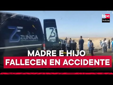 Arequipa: madre e hijo murieron en accidente de tránsito