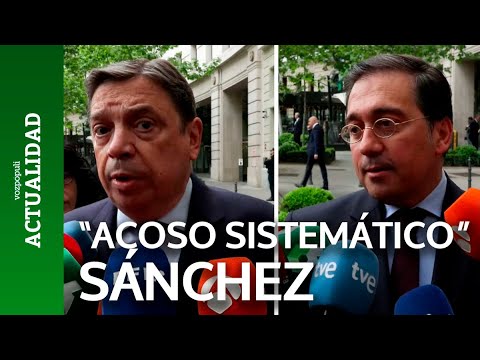 Planas y Albares reprochan a la derecha el acoso sistemático a Pedro Sánchez