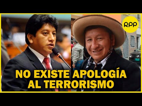 Josué Gutiérrez sobre Guido Bellido: “No existe ningún tema de apología cuando uno describe un acto”
