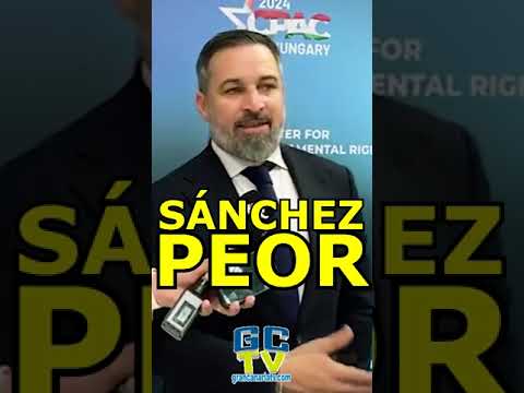 El peor Pedro Sánchez Abascal (VOX) sobre el anuncio de su paréntesis político