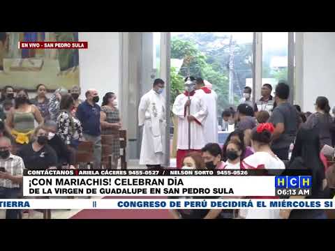 Católicos mexicanos residentes en Honduras celebran Día de la Virgen de Guadalupe
