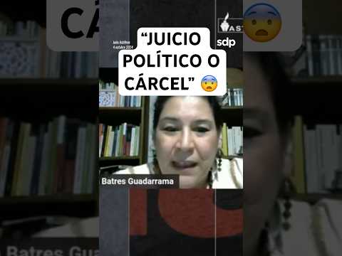 ¿MINISTROS AL TAMBO?  LENIA BATRES sugiere JUICIO POLÍTICO o PENAL para la SUPREMA CORTE ?