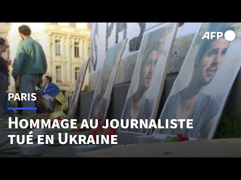 Paris: hommage à Frédéric Leclerc-Imhoff, journaliste tué en Ukraine | AFP