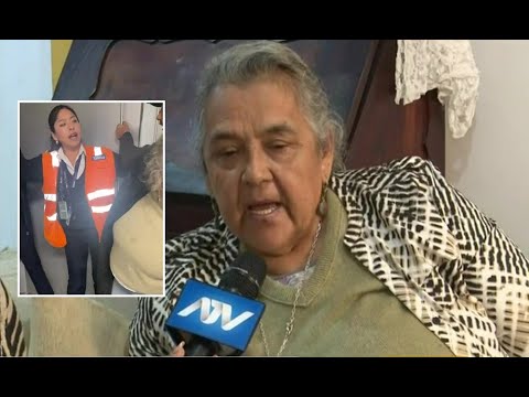 Abuelita rompe en llanto al perder vuelo: No les importó que perdiera mi cita en Lima