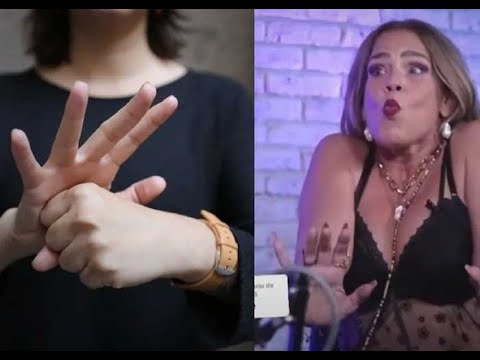 Niurka es fuertemente criticada por supuestamente burlarse en una entrevista del lenguaje de señas