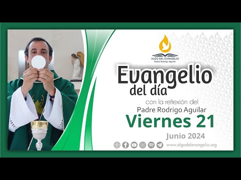 Evangelio de hoy l 21 de junio de 2024 l XI Viernes  durante el año I san Mateo 6, 19-23