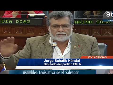 Arturo Magaña y Jorge Schafik Handal se lanzan fuertes críticas en su último día en la Asamblea