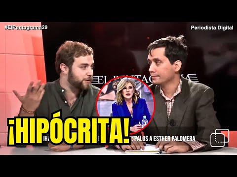 La periodista más hipócrita de España: Esther PALOMERA, PILLADA en un renuncio constante