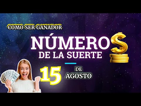 Números De La Suerte ESCORPIO 2024 GANA LA #LOTERÍA 15 Agosto de 2024