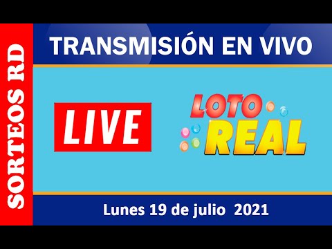 Loterías Real EN VIVO ?? Lunes 19 Julio 2021 – 1:00 P.M.
