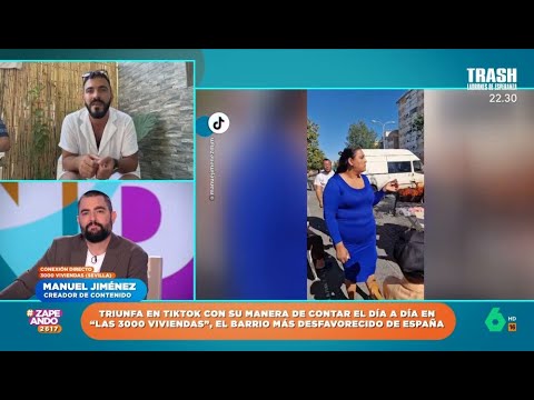 Manuel Jiménez triunfa mostrando las 3.000 Viviendas: Quería mostrar lo desconocido - Zapeando