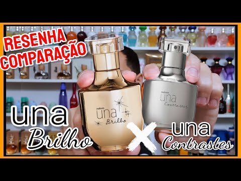 UNA BRILHO vs UNA CONTRASTES (Resenha e Comparação) - Silso Santos