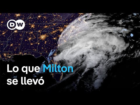 Balance de daños tras el paso del huracán Milton