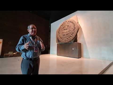Visita al Museo de Antropología e Historia en Ciudad México
