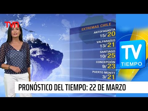 Pronóstico del tiempo: Lunes 22 de marzo | TV Tiempo
